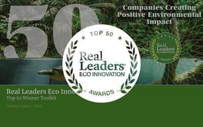 Real Leaders Eco Innovation Awards—Companies Creating Positive Environmental Impact